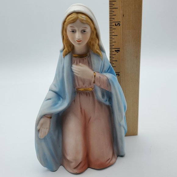 Vintage Home Interiors Nativity Replacement Mary Figurine #5599 - Picture 6 of 10